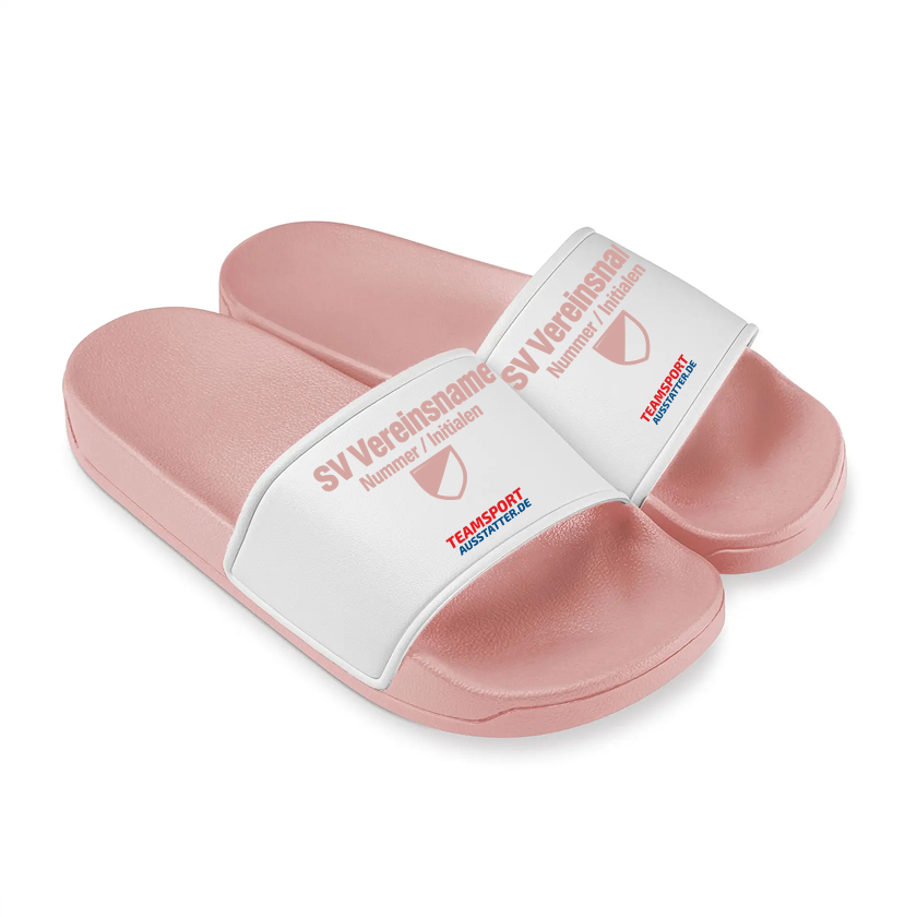 TSA Badelatschen Design Rosa