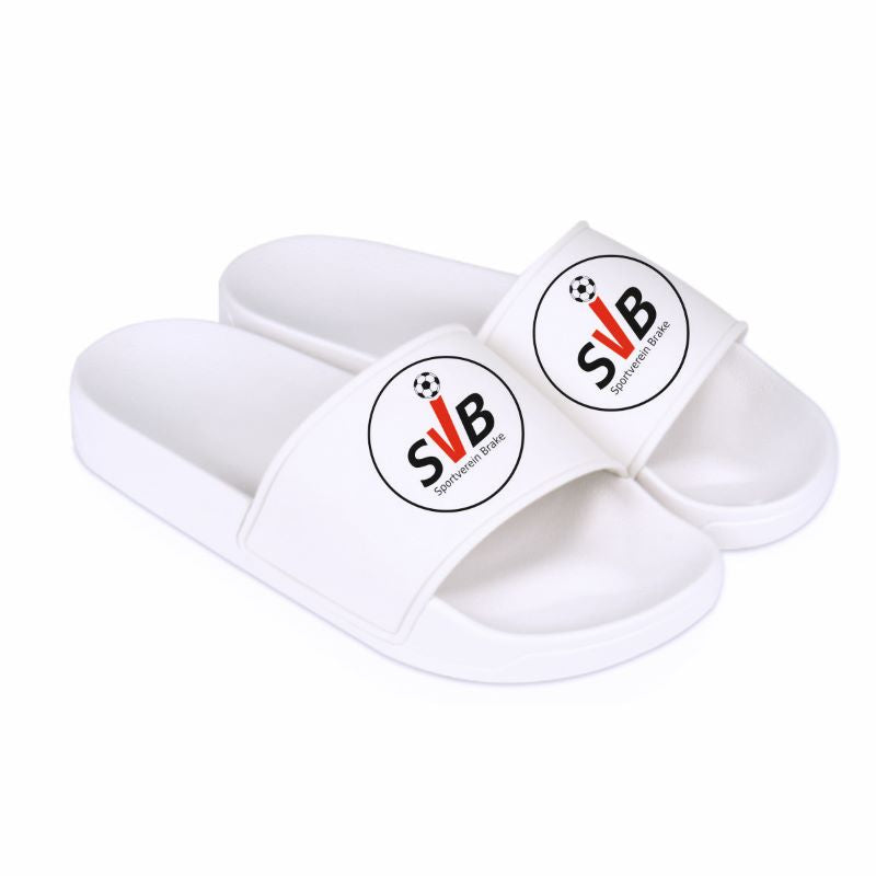 SV Brake Fan - Badelatschen weiß