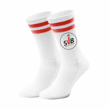 SV Brake Fan - Sportsocken weiß-rot