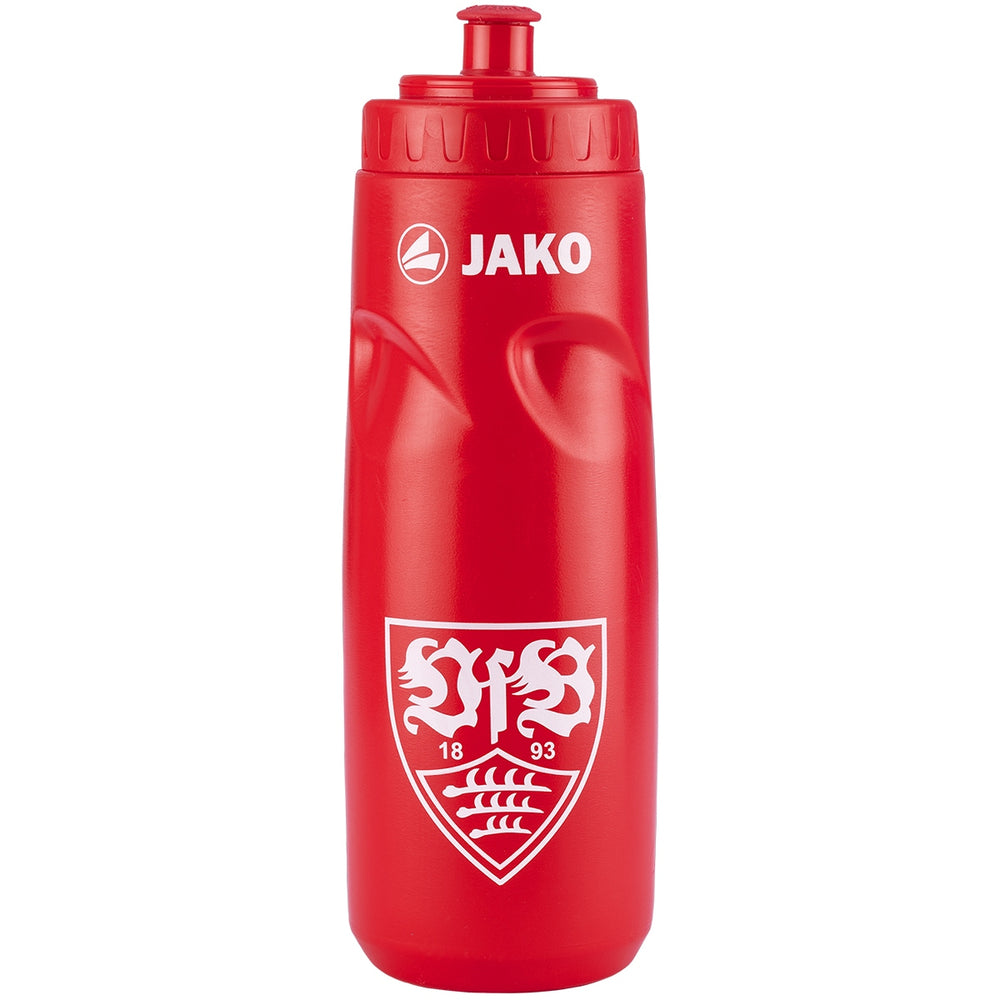 JAKO VfB Trinkflasche (rot, VfB Wappen (weiß))