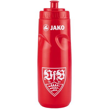 JAKO VfB Trinkflasche (rot, VfB Wappen (weiß))