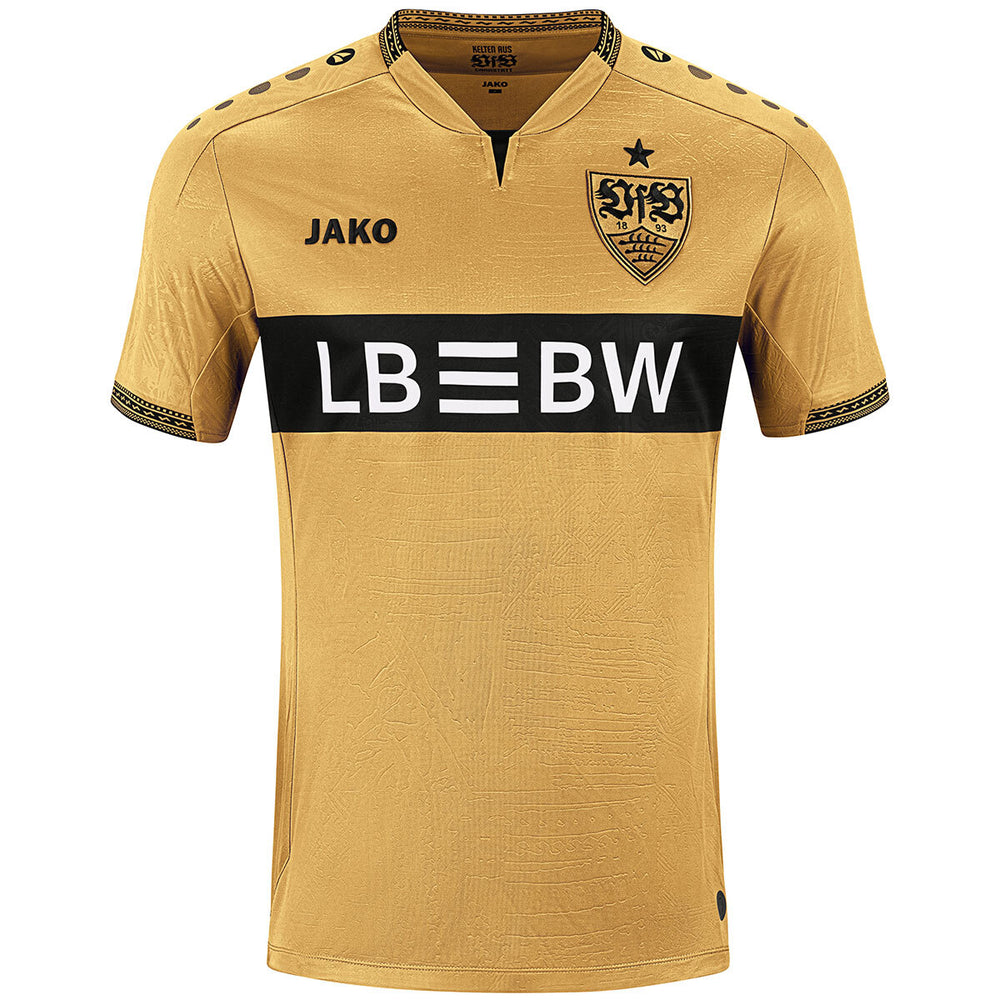 JAKO VfB Trikot Ausweich (gold/schwarz)