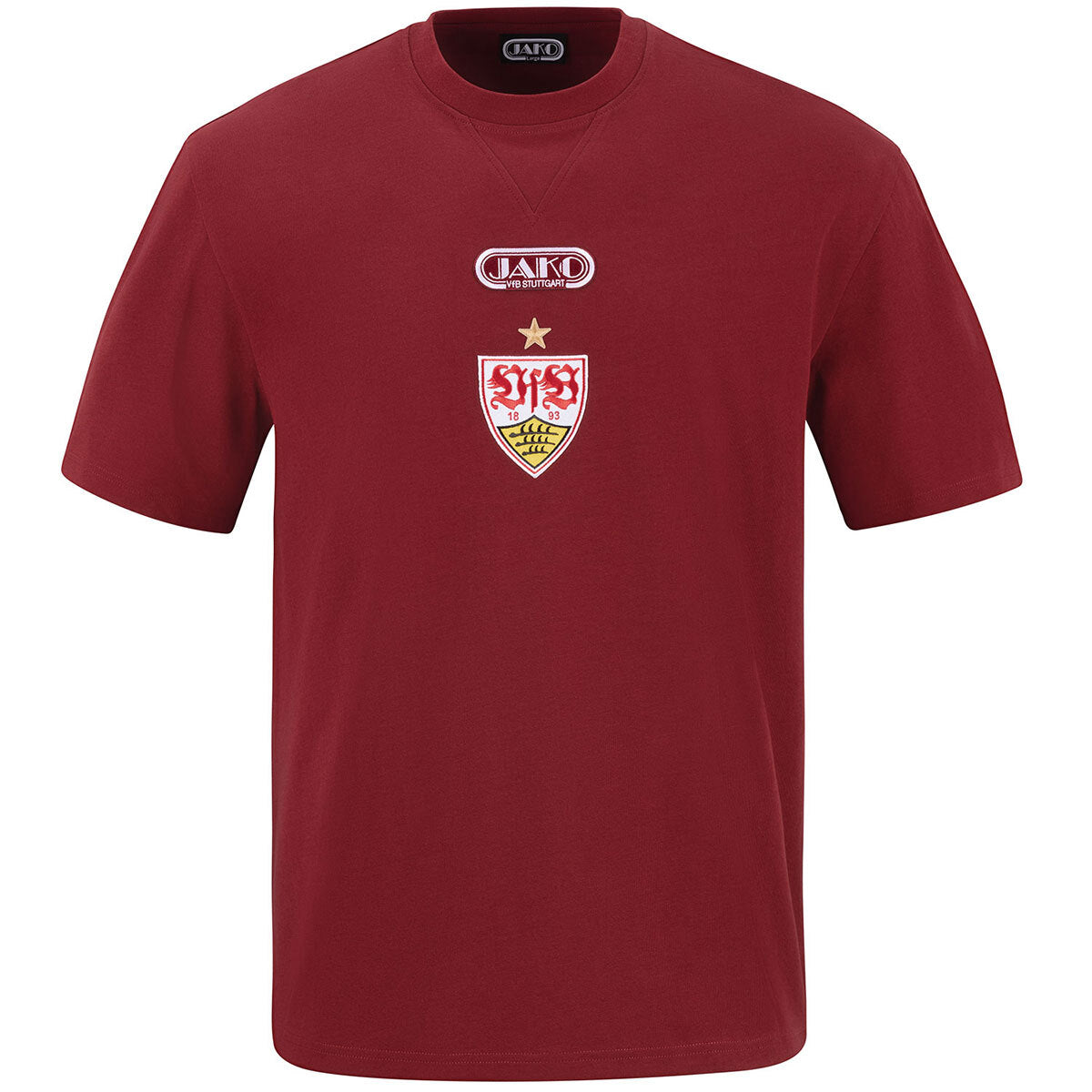 JAKO VfB T-Shirt Freizeit (rubinrot)