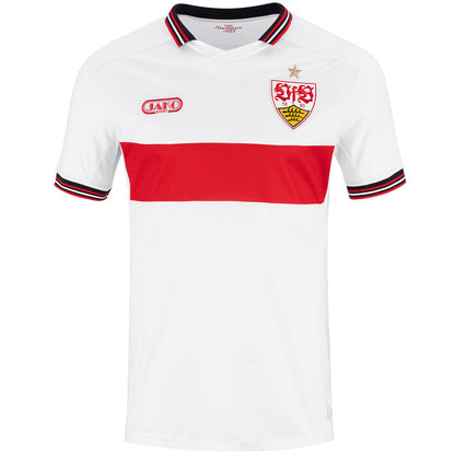 JAKO VfB Warm-Up T-Shirt (weiß/rot)