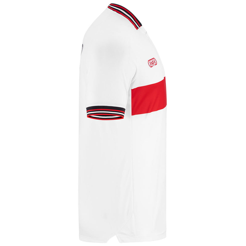 JAKO VfB Warm-Up T-Shirt (weiß/rot)