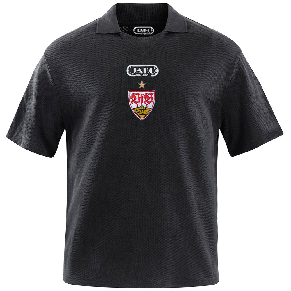 JAKO VfB Polo Freizeit (schwarz)