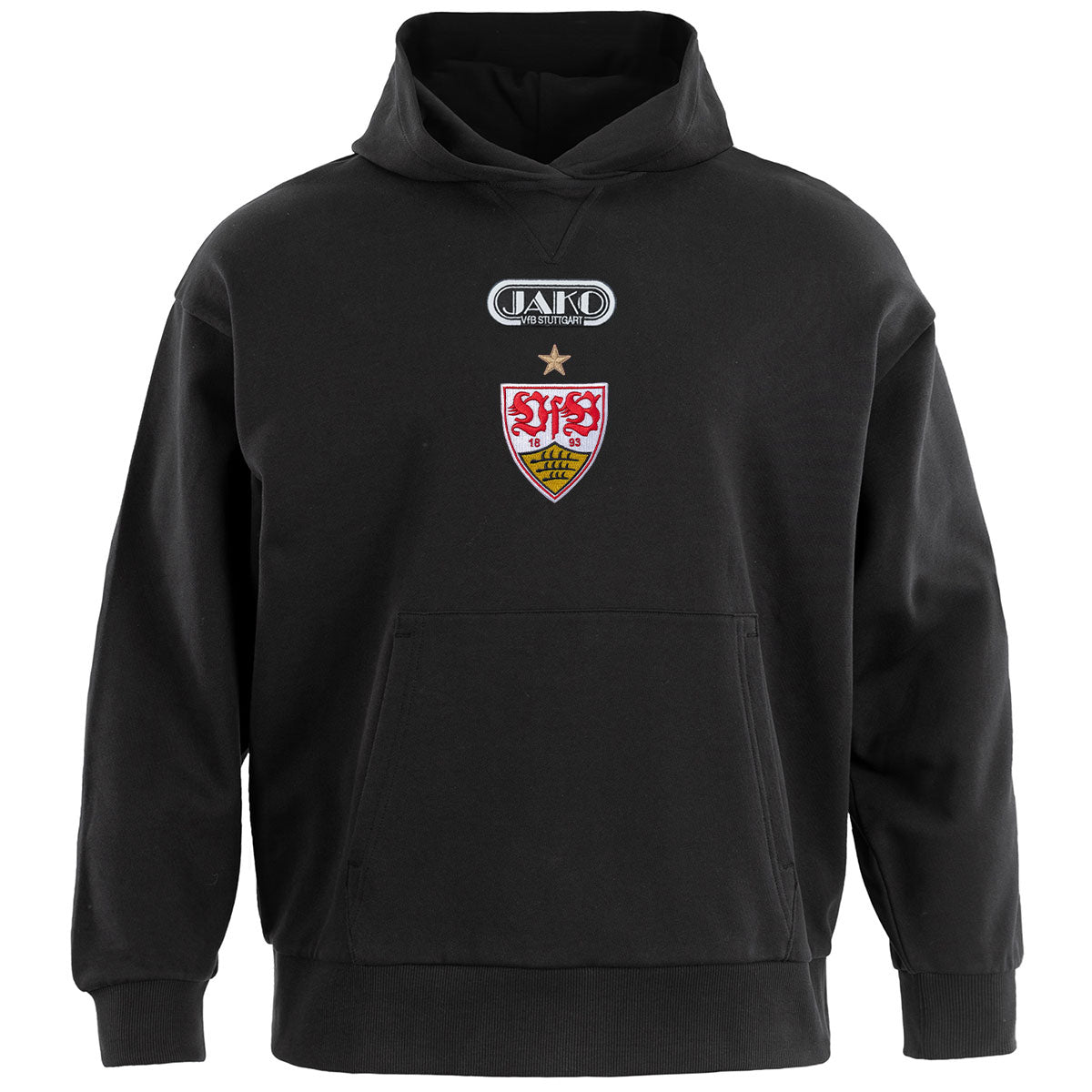 JAKO VfB Hooded Sweat Freizeit (schwarz)