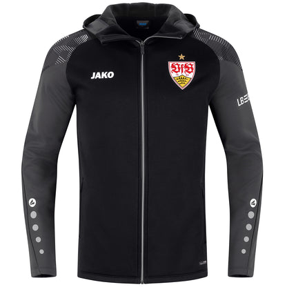 JAKO VfB Kapuzenjacke Sonic (schwarz/anthrazit)