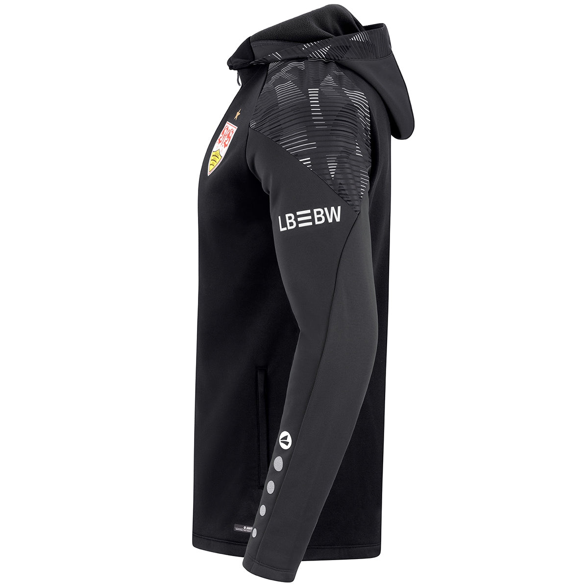 JAKO VfB Kapuzenjacke Sonic (schwarz/anthrazit)