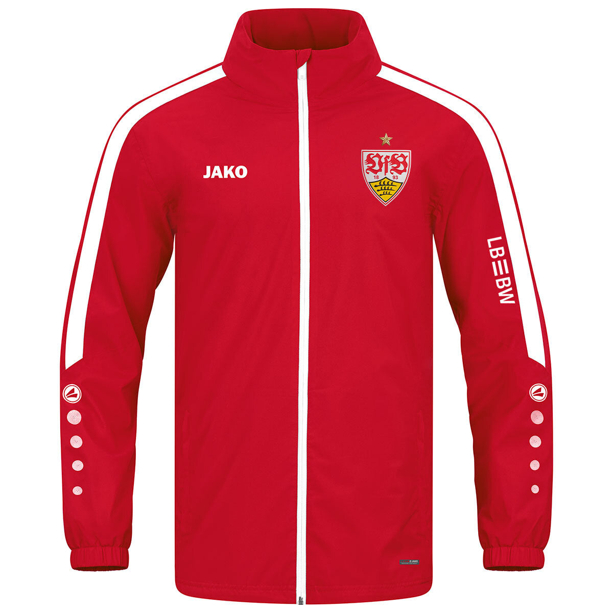 JAKO VfB Allwetterjacke Power (rot)