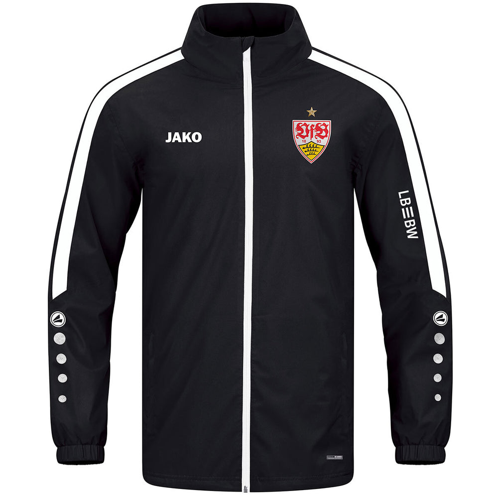 JAKO VfB Allwetterjacke Power (schwarz)