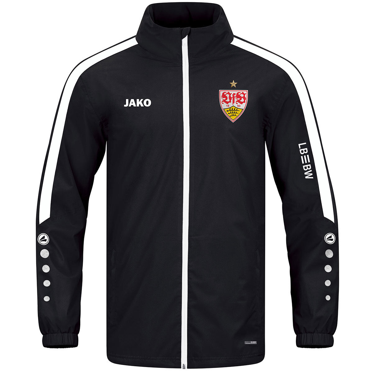 JAKO VfB Allwetterjacke Power (schwarz)
