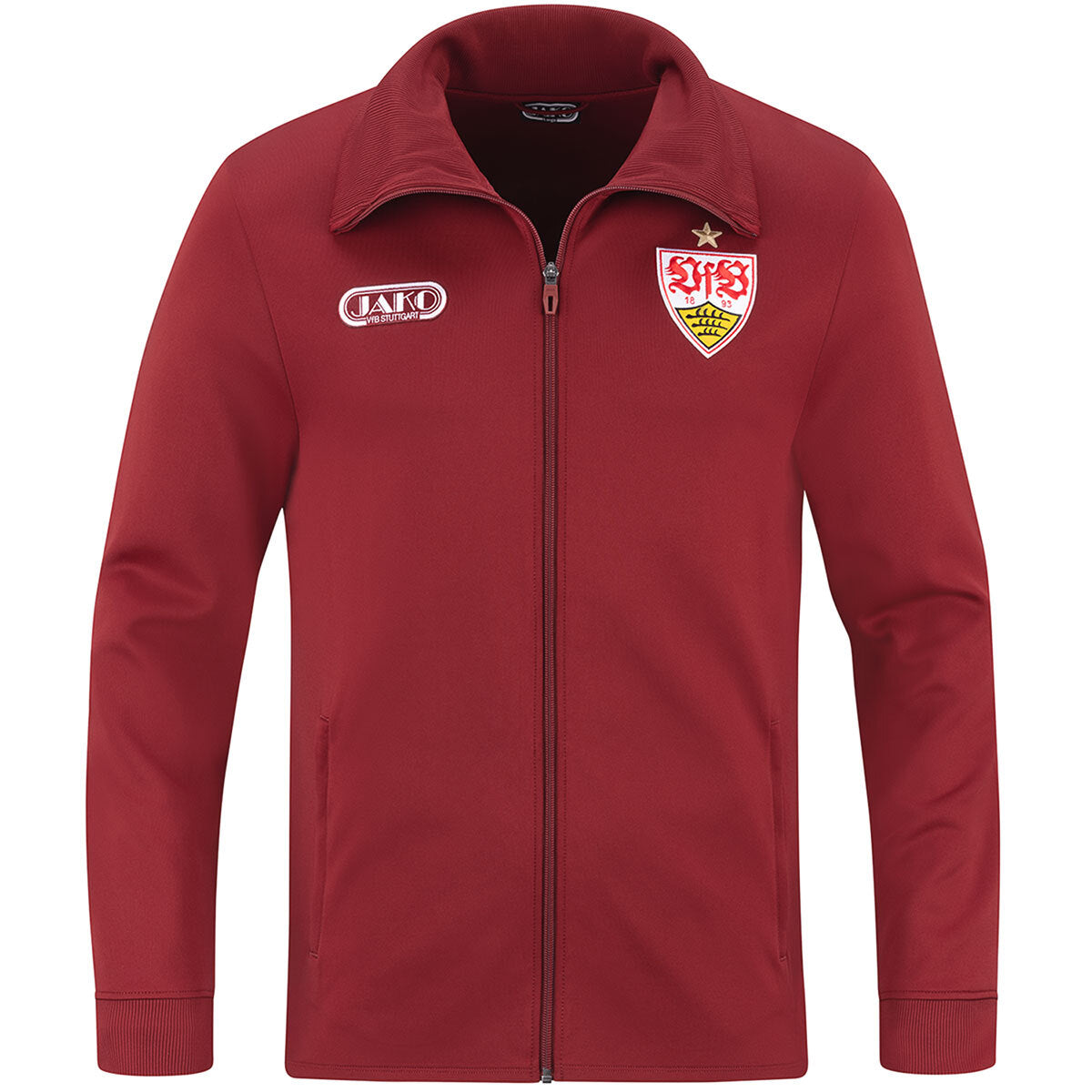 JAKO VfB Tracksuit Jacke Freizeit (rubinrot)