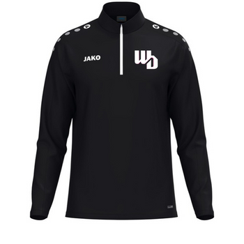 OOWV ZipTop Schwarz (8600-800, Monogram:Weiß)