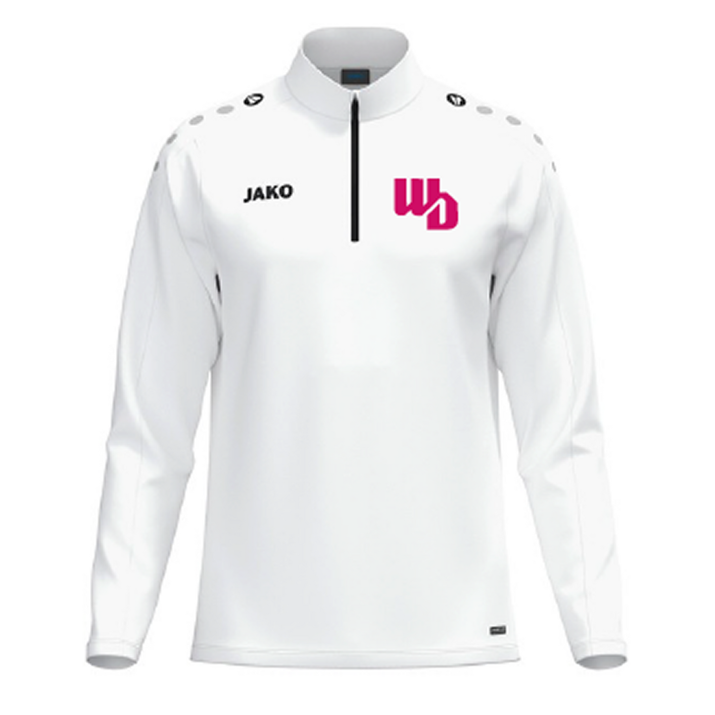 OOWV ZipTop Weiß (8600-000, Monogram:Pink)