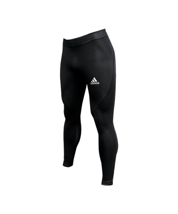 ADIDAS Alphaskin Tight Hose lang Schwarz