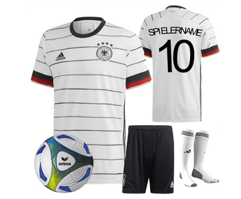 ADIDAS 3er-SET gestreift Erwachsene + Erima Fußball