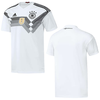 ADIDAS DFB Home Deutschland Heimtrikot Kind Weiß (optional mit WM-Vorrunden-Print)