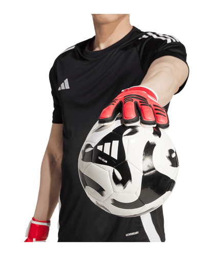 ADIDAS Predator Handschuhe Match Fingersave Unisex Rot