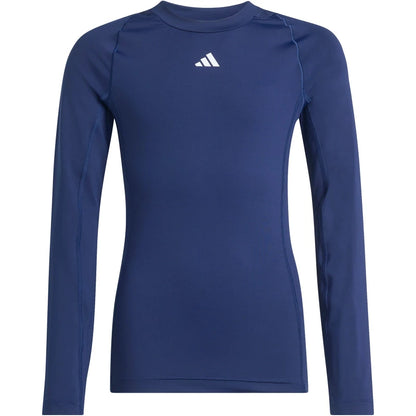 ADIDAS Longsleeve Techfit AEROREADY Kinder Dunkelblau