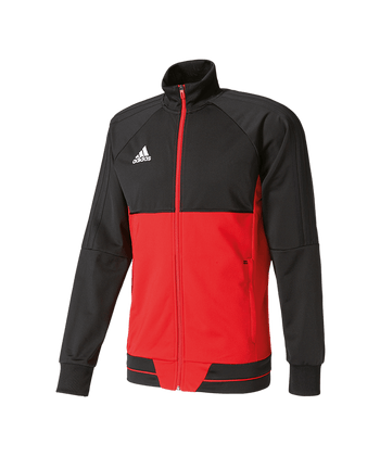 ADIDAS Tiro 17 Trainingsjacke Kids Schwarz Rot