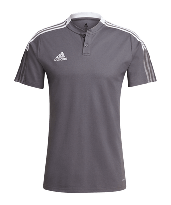 ADIDAS Tiro 21 Poloshirt Grau