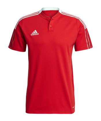 ADIDAS Tiro 21 Poloshirt Rot