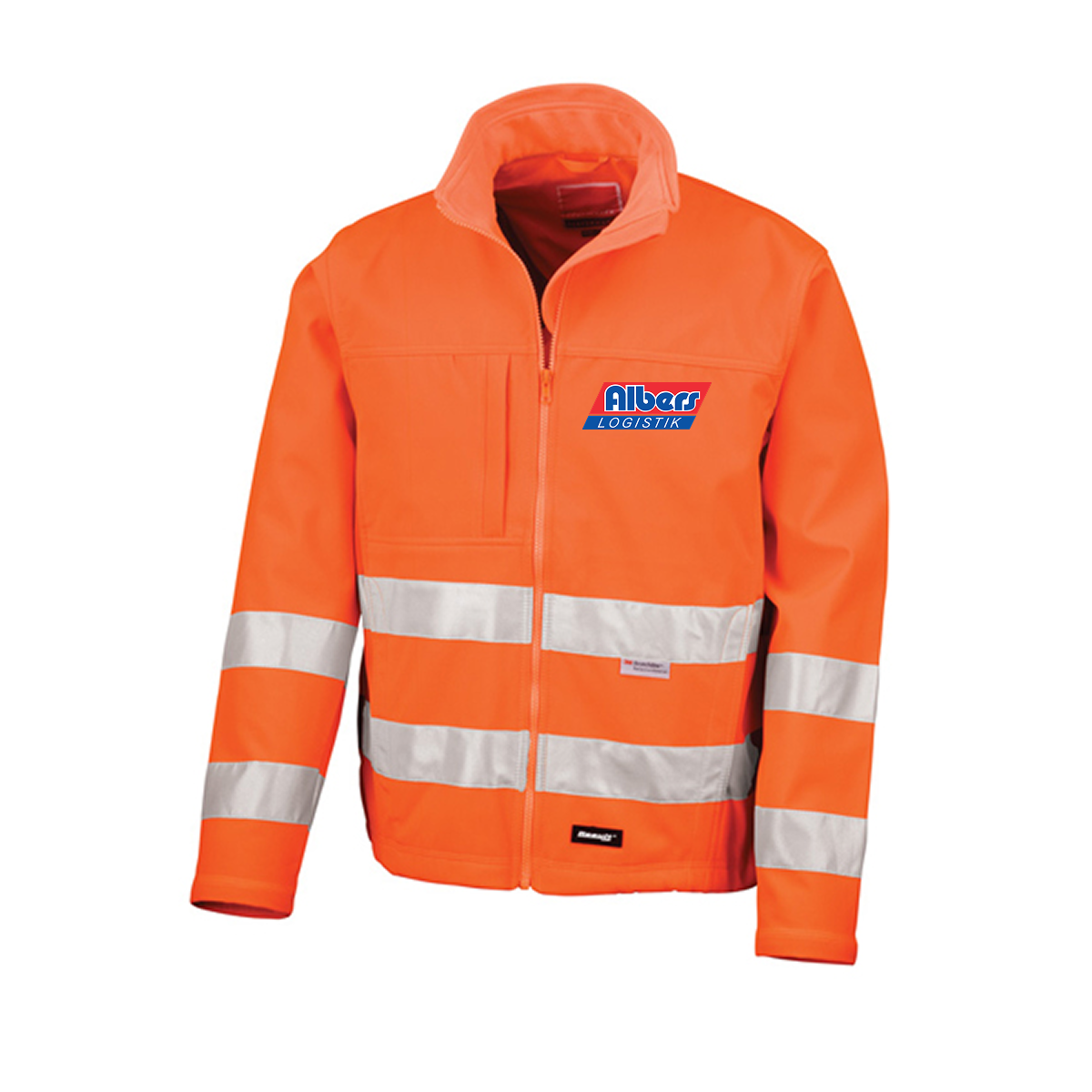 Warnschutz Softshelljacke Orange