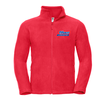 Fleecejacke Rot