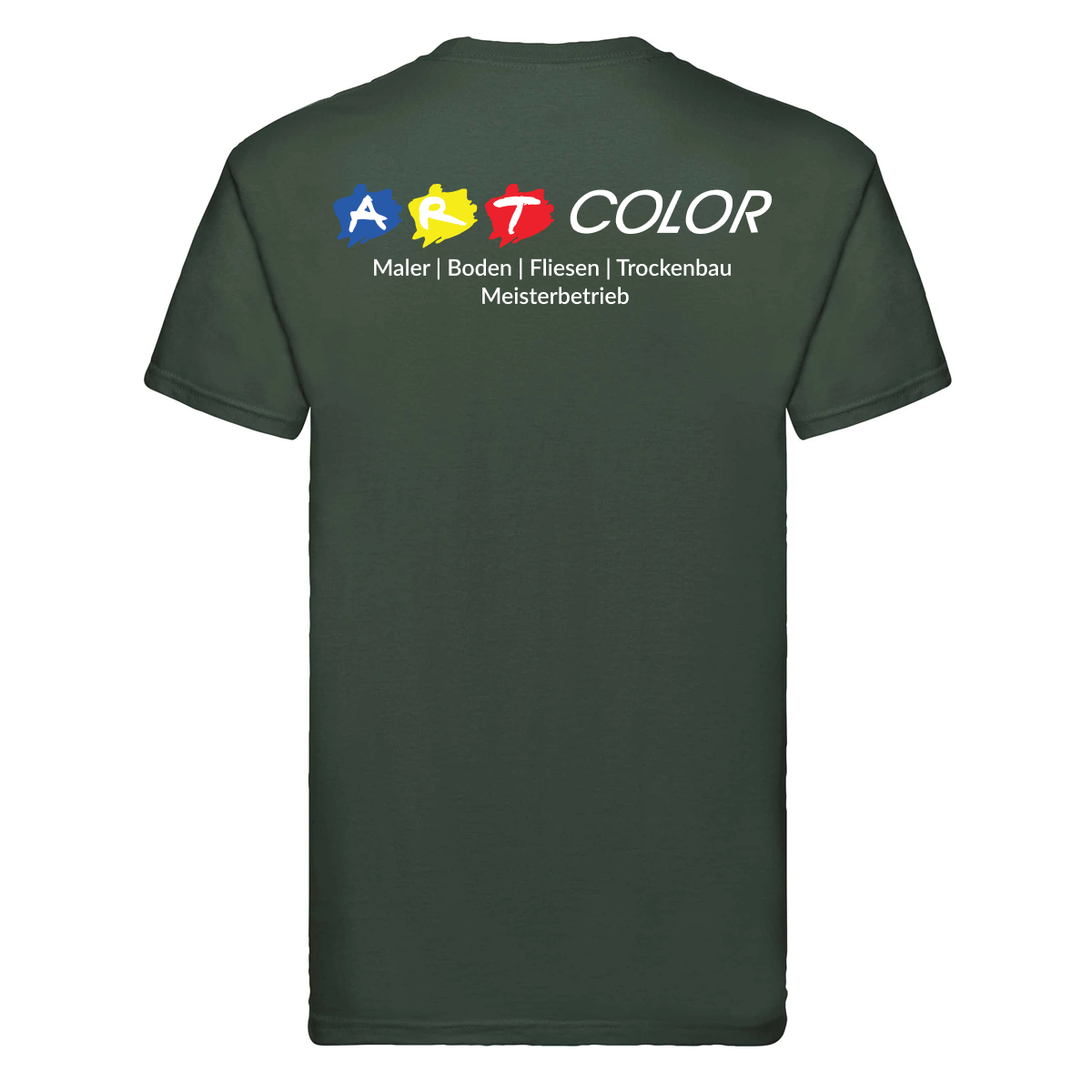 Art Color T-Shirt Herren Grün (F185)