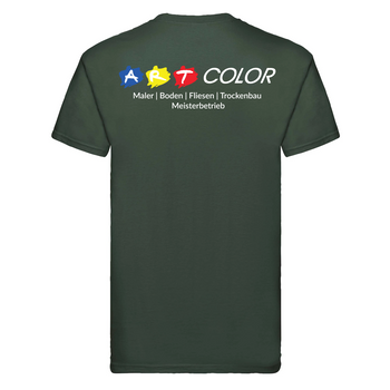 Art Color T-Shirt Herren Grün (F185)