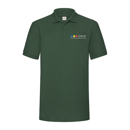 Art Color Poloshirt Unisex Grün