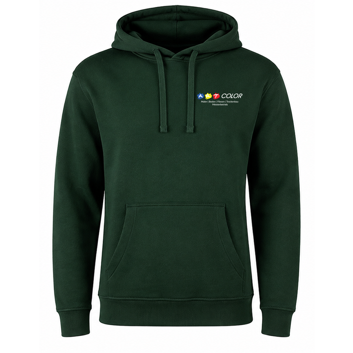 Art Color Hoodie Unisex Grün (K333)