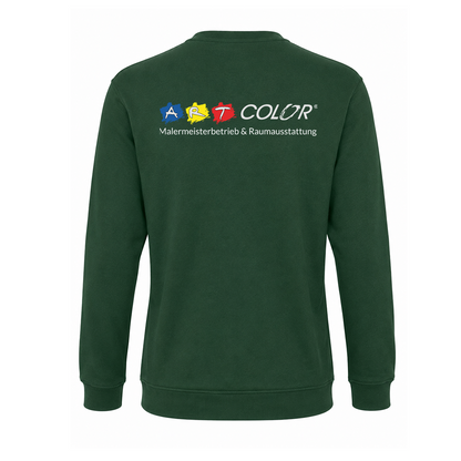 Art Color Sweatshirt Unisex Grün