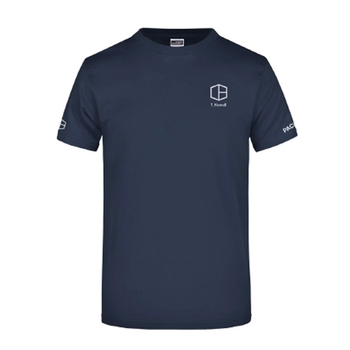 FBV T-Shirt Herren Navy Blau