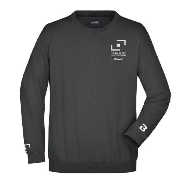 NWK Sweatshirt Unisex Graphit Grau