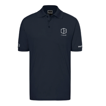 FBV Poloshirt Herren Navy Blau