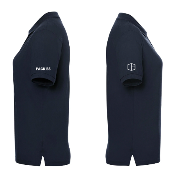 FBV Poloshirt Damen Navy Blau