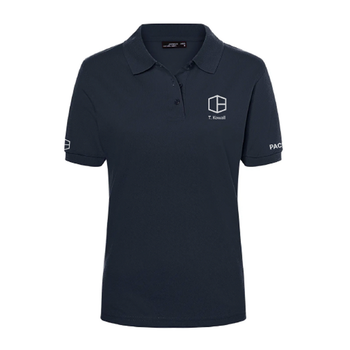 FBV Poloshirt Damen Navy Blau