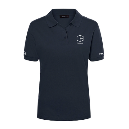 FBV Poloshirt Damen Navy Blau