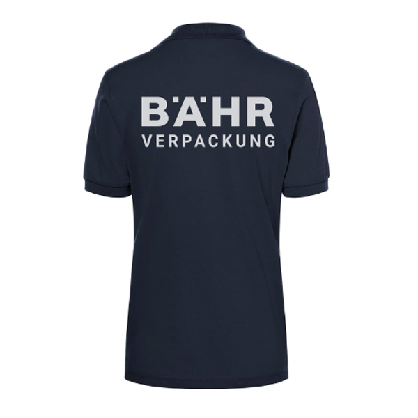 FBV Poloshirt Damen Navy Blau