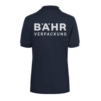 FBV Poloshirt Damen Navy Blau