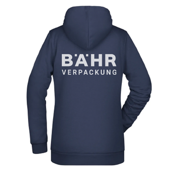 FBV Hoodie Damen Navy Blau