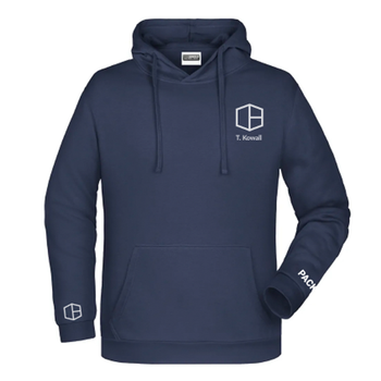 FBV Hoodie Herren Navy Blau