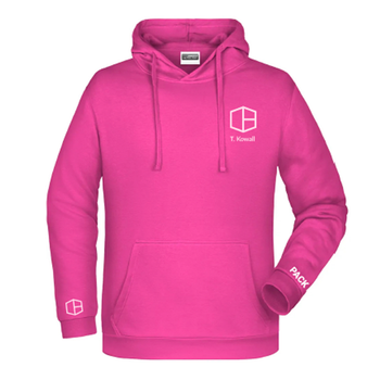 FBV Hoodie Herren Pink