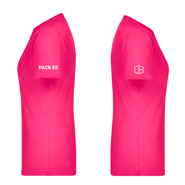 FBV T-Shirt Damen Pink