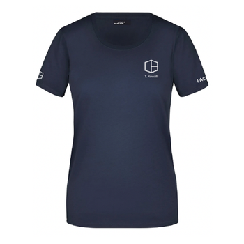 FBV T-Shirt Damen Navy Blau