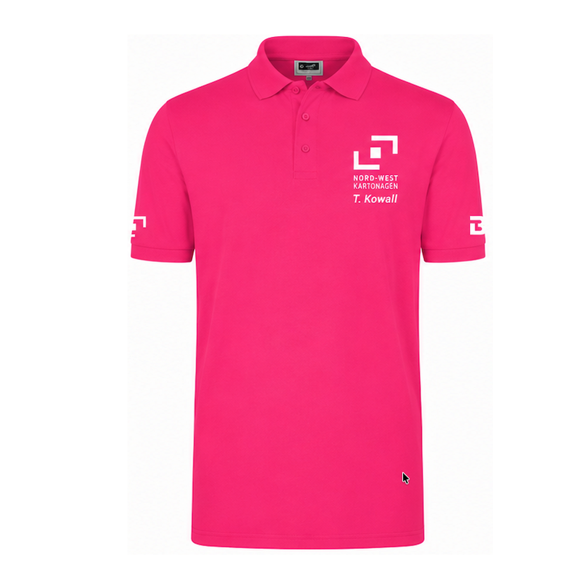 NWK Poloshirt Herren Pink
