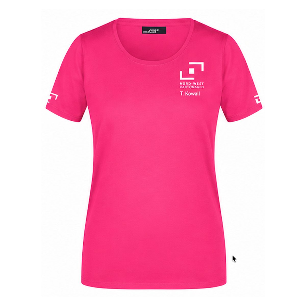 NWK T-Shirt Damen Pink