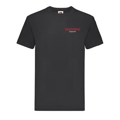 Bassenberg Supporter T-Shirt schwarz (Super Premium T F181)
